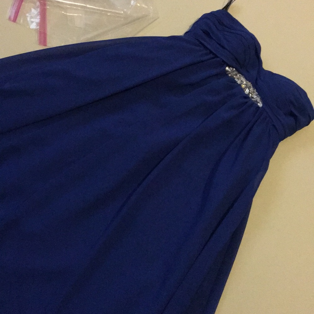 Beautiful blue bridesmaid dress